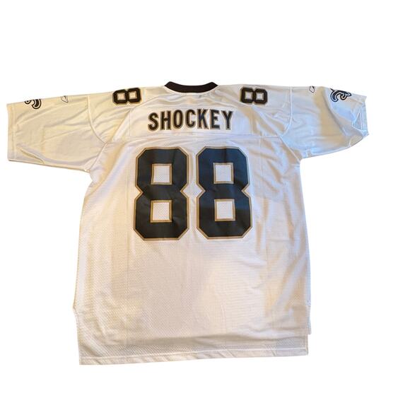 SAINTS Jeremy Shockey 88 Jersey Mens XXL athlesiure football NFL Onfield Reebok - Picture 3 of 10